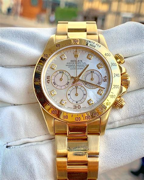 second hand gold rolex for sale